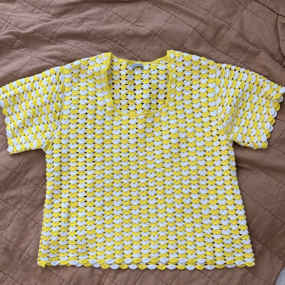 Rachel Comey Sousel Crochet top